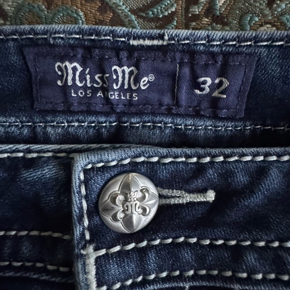 Miss Me Blue Premium Denim Jeans